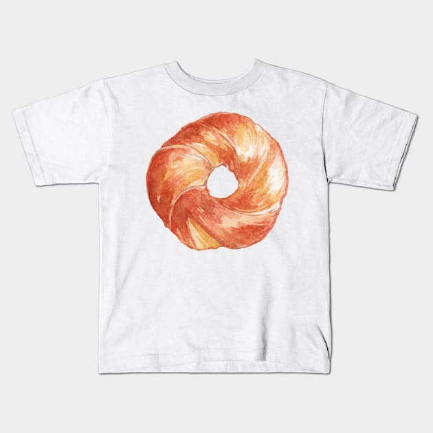 Bagel Kids T-Shirt by PatelUmad